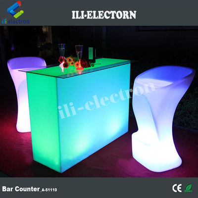 Thiết kế mới hình chữ nhật Đánh sáng bữa tiệc dẫn ánh sáng dẫn bảng cocktail