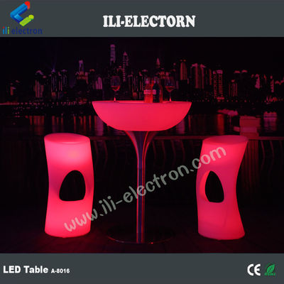 Món cà phê hỗ trợ kim loại ngoài trời có điều khiển từ xa RGB hấp dẫn