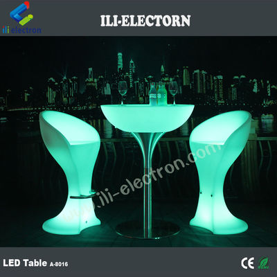Món cà phê hỗ trợ kim loại ngoài trời có điều khiển từ xa RGB hấp dẫn