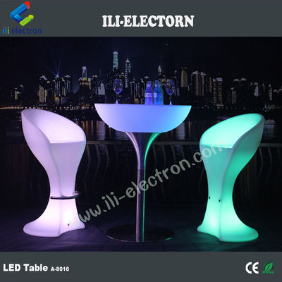 Món cà phê hỗ trợ kim loại ngoài trời có điều khiển từ xa RGB hấp dẫn