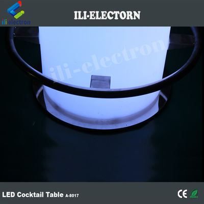 nhựa Đèn sáng LED Ice Bucket Table w/Glass cho câu lạc bộ đêm