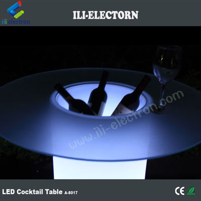 Ánh sáng sân thượng ngoài trời LED Ice Bucket Cruiser Table