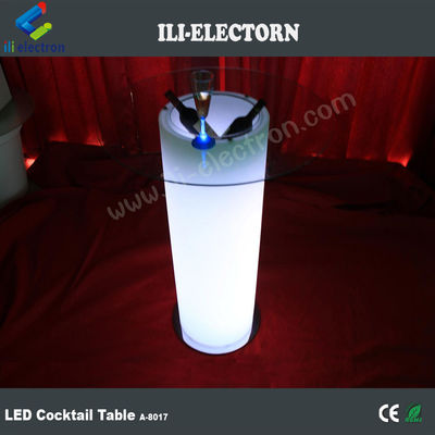 Ánh sáng sân thượng ngoài trời LED Ice Bucket Cruiser Table