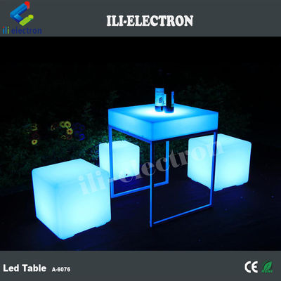 RGB màu sắc thiết kế hiện đại chiếu sáng led bàn cho câu lạc bộ đêm