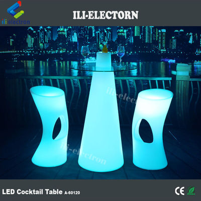 High top RGB đèn bar đồ nội thất led cocktail bàn