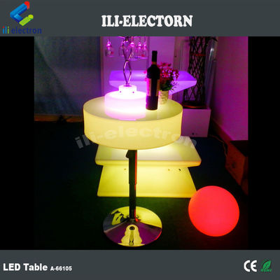 Led Bar Furniture Led Cocktail Table hình chữ nhật chống nước