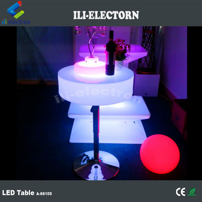 Led Bar Furniture Led Cocktail Table hình chữ nhật chống nước