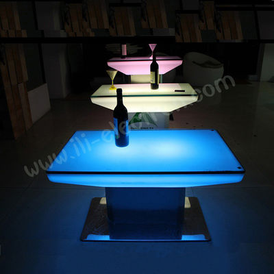 Đồ nội thất LED Bàn bar nhựa phát sáng cho khách sạn Villa