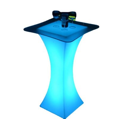 LED ngoài trời bàn LED bóng Bar bàn chiếu sáng lên bàn cocktail
