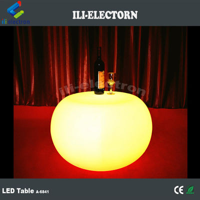 sạc lại LED đồ nội thất tròn Bàn cà phê cho vườn
