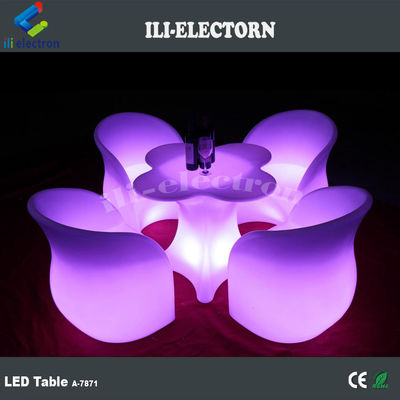 hoa hình ánh sáng bàn led đồ nội thất quầy bar