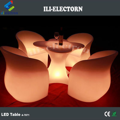 hoa hình ánh sáng bàn led đồ nội thất quầy bar