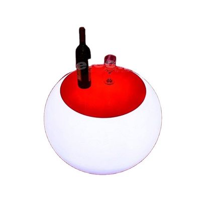 Bàn cà phê tròn LED có thể sạc lại