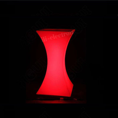 Rótation đúc nhựa thay đổi màu sắc hiện đại Bar đồ nội thất LED bàn