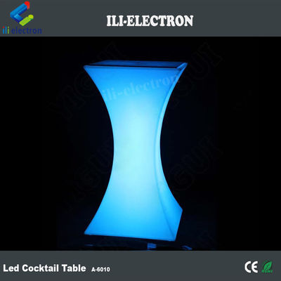 Rótation đúc nhựa thay đổi màu sắc hiện đại Bar đồ nội thất LED bàn
