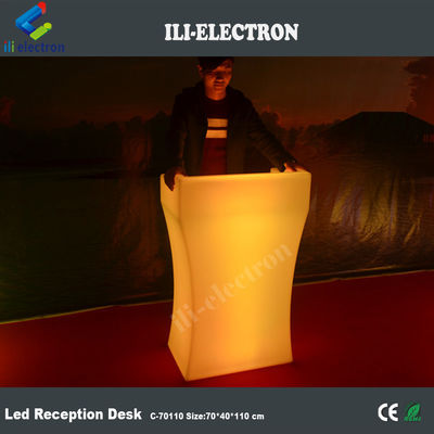 Bàn tiếp tân di động dẫn led ngoài trời