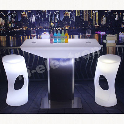 Đồ nội thất quán bar sạc lại bàn bar đèn LED