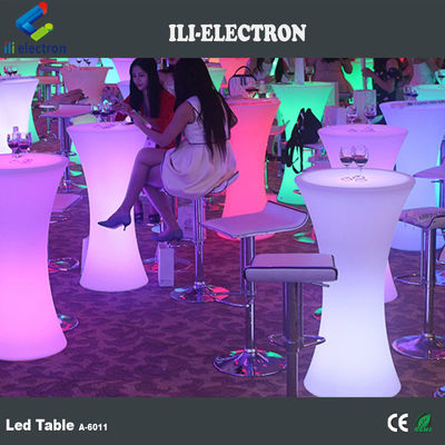 bàn rượu led bằng nhựa được sử dụng thương mại