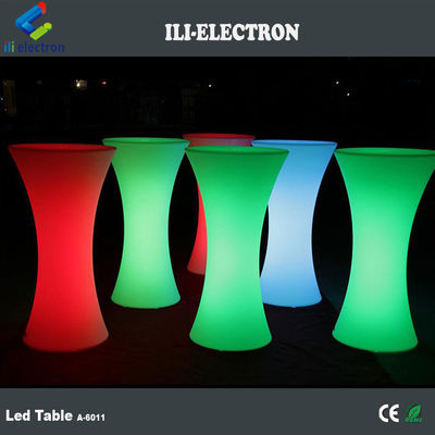 bàn rượu led bằng nhựa được sử dụng thương mại