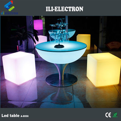 Bàn bar đèn LED sang trọng cho thuê 1 năm bảo hành