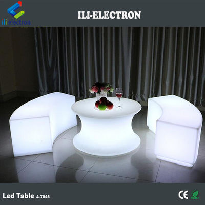 Bàn bar LED chống nước có thể sạc lại với điều khiển cảm ứng