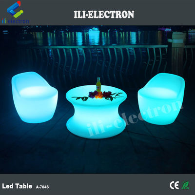 Bàn bar LED chống nước có thể sạc lại với điều khiển cảm ứng