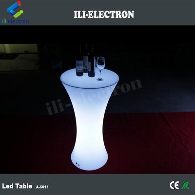 Đèn sáng Mobile Cocktail Bar Table Led Portable Cocktail Table