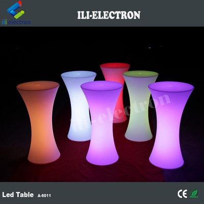 Bàn cocktail được chiếu sáng bằng nhựa điều khiển từ xa hồng ngoại