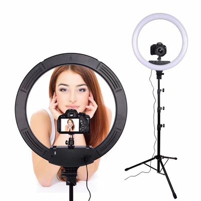 8&quot; 10&quot; 12&quot; Studio Kit chụp ảnh Nhẫn đèn LED Nhẫn đèn 1200 LM