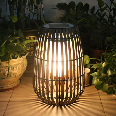 Đèn sân vườn rattan mặt trời tùy chỉnh