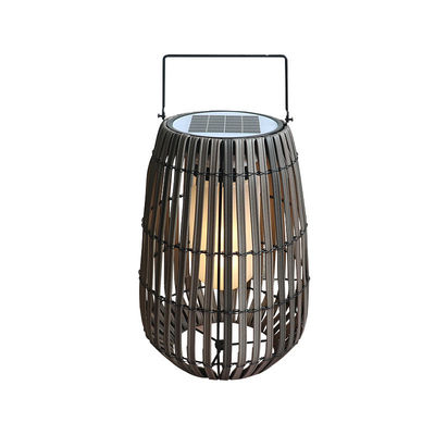 Đèn sân vườn rattan mặt trời tùy chỉnh