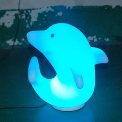 Đèn Dolphin LED bằng nhựa 3500K Đắng ấm với pin lithium sạc lại