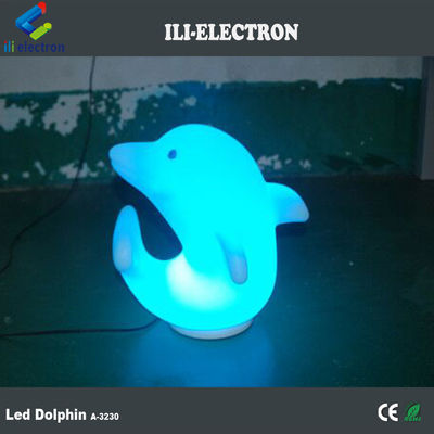 Đèn Dolphin LED bằng nhựa 3500K Đắng ấm với pin lithium sạc lại