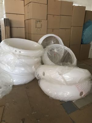 Giải trí ngoài trời màu sắc treo ghế đu chiếu sáng điều khiển từ xa LED chiếu sáng swing