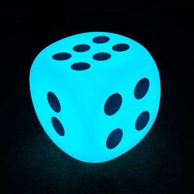 Ánh sáng ngoài trời LED hình khối ánh sáng Dice phong cách 15cm 20cm 30cm IP65 chống nước cho các sự kiện ngoài trời