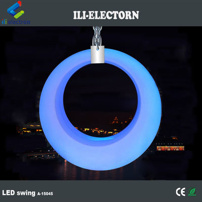 Thiết kế sự kiện Đèn nhựa phát sáng dẫn Patio Swing Light Nội thất ngoài trời