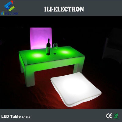 4 chân đèn LED ánh sáng cocktail bàn, 16 màu thay đổi đèn LED bóng bàn điều khiển từ xa