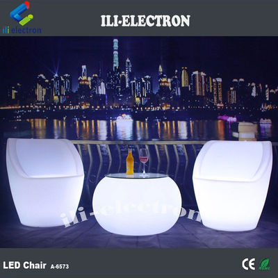 Bàn cocktail được chiếu sáng LED thương mại hiện đại với pin lithium sạc