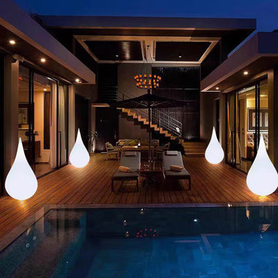 Đèn sàn thả nước ngoài không dây chống nước nhựa đứng nước cho trang trí sự kiện
