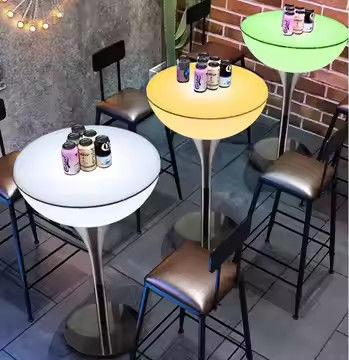 Đèn bàn cocktail Led Đèn bàn cocktail được chiếu sáng