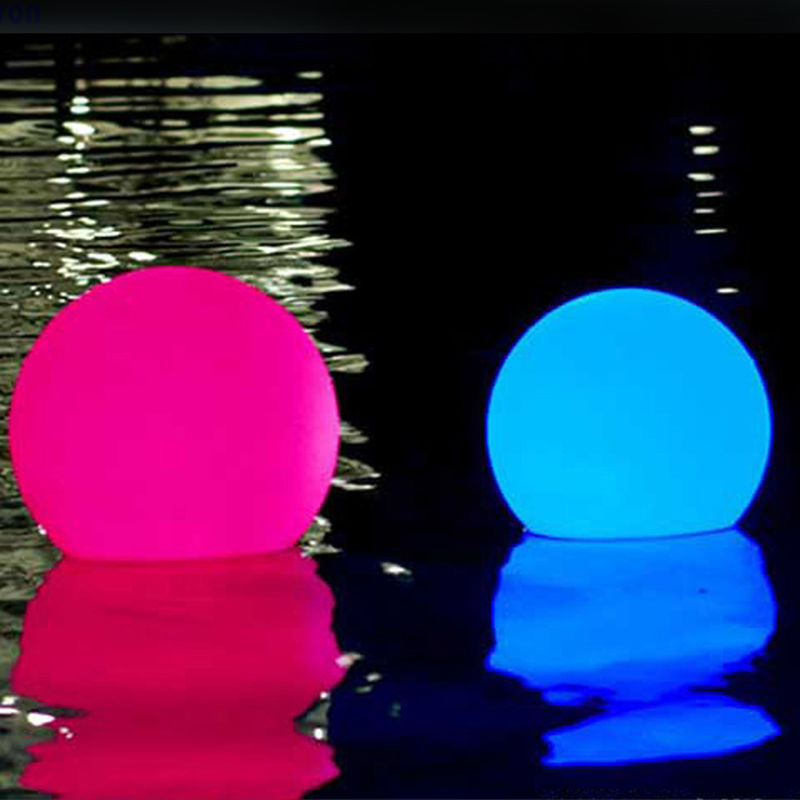 LED Bể bơi Đèn bóng bóng chống nước nổi 16 màu sắc thay đổi