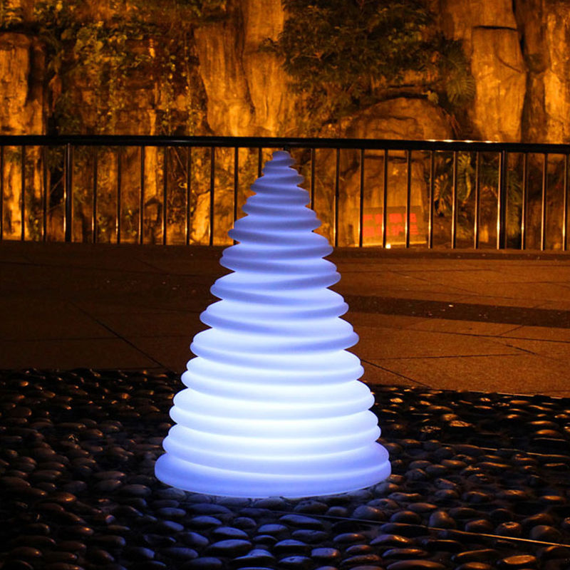 Nhựa LED hồ bơi ánh sáng không dây chống nước cho đồ trang trí Giáng sinh