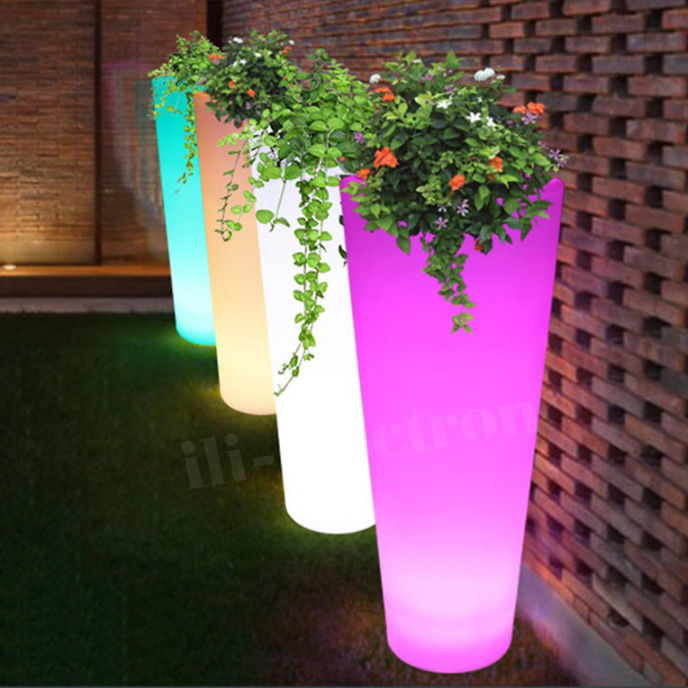 Máy trồng hoa LED ngoài trời chống nước loại điều khiển cảm ứng