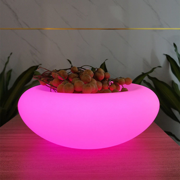 SMD 5050 LED Fruit Bowl có thể sạc lại 16 thay đổi màu sắc cho bữa tiệc