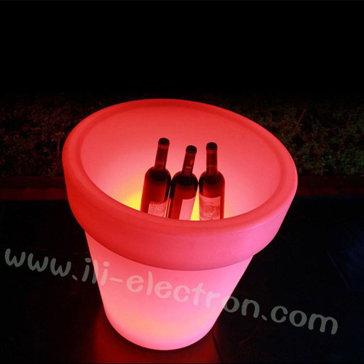 Ánh sáng màu sắc LED Máy trồng hoa nhựa cho trang trí vườn