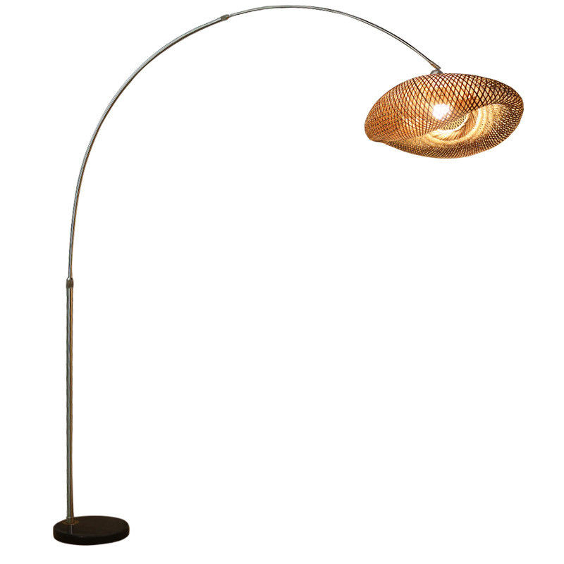 Chất lượng tốt nhất Thiết kế hiện đại kim loại đứng đèn đọc stand dẫn sáng tạo Đèn sàn đánh cá