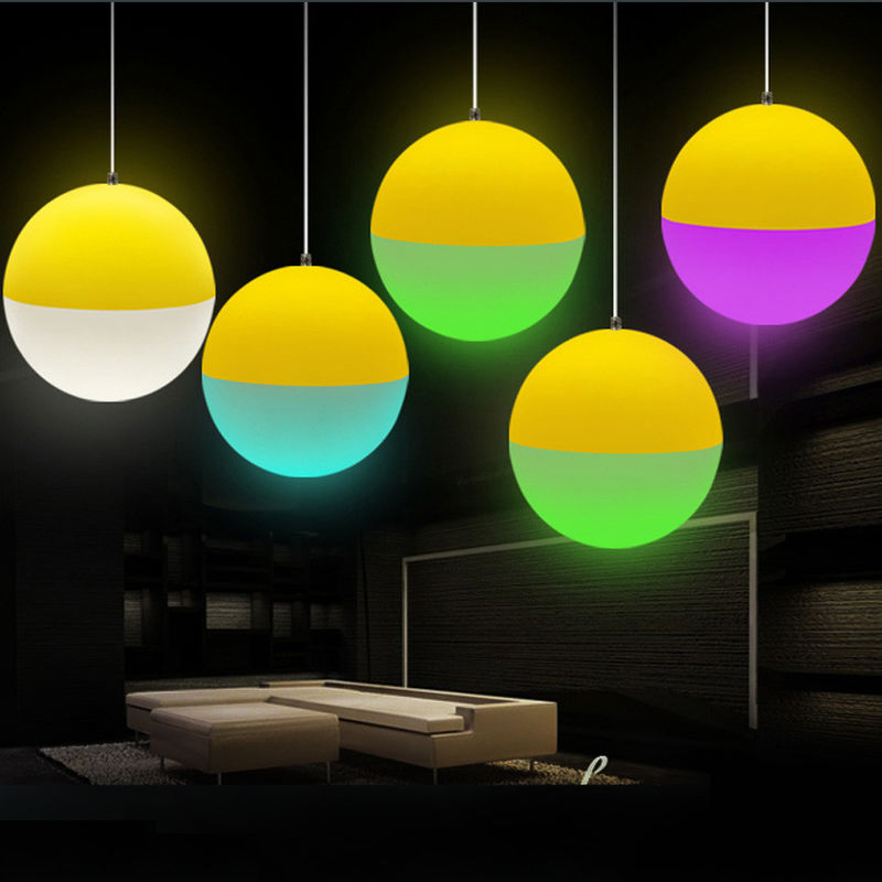 Điều khiển từ xa đèn LED bóng đèn bóng đèn dây chuyền màu kép cho kỳ nghỉ