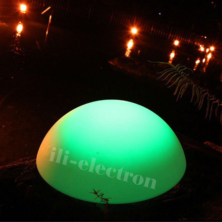 Đèn bán cầu LED PE nhựa có thể sạc lại cho trang trí Giáng sinh