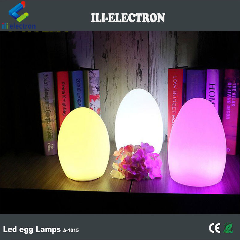 Đèn LED hình trứng nhỏ chiếu sáng 16 màu thay đổi bằng điều khiển từ xa
