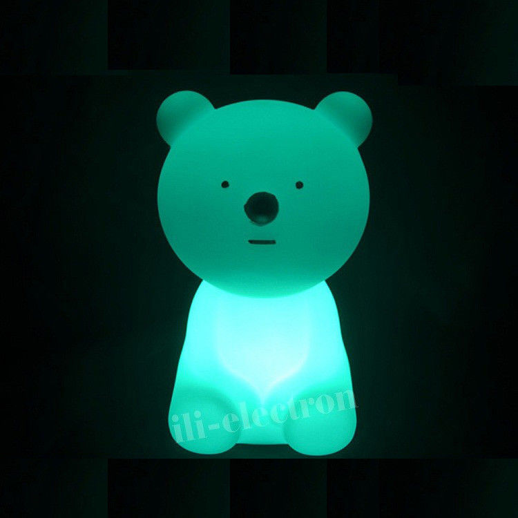 Máy điều khiển từ xa không dây đèn gấu LED màu sắc